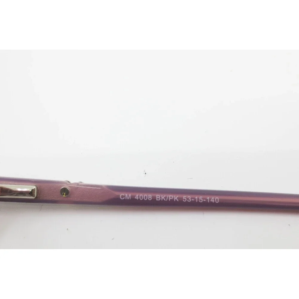 Chelsea Morgan CM 4008 BK/PK Cat Eye Eyeglasses Frames Purple Pink 53-15-140